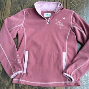 Mini LeMieux Kids Pink Fleece Top 9-10